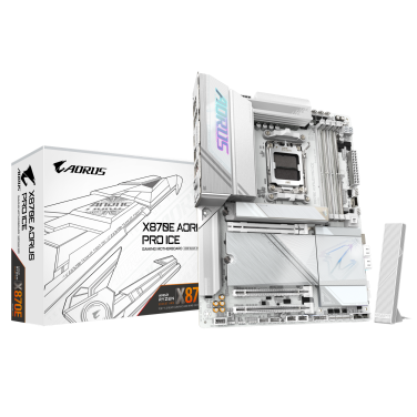 GIGABYTE X870E AORUS PRO ICE WIFI 7 DDR5 MOTHERBOARD